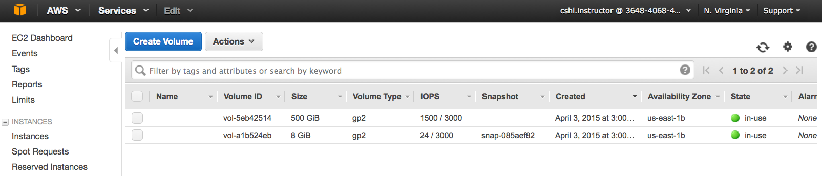 AWS-EC2-Volumes