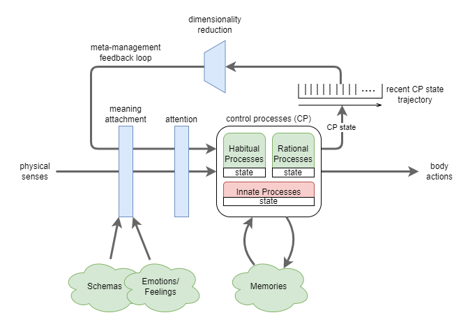 architecture of human subjective experience